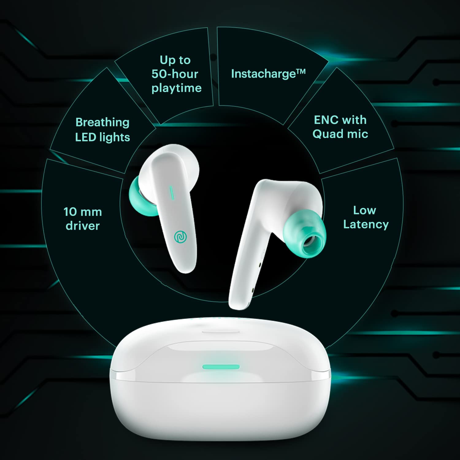 Noise Buds Vs In Ear Truly Wireless Earbuds With H Of Playtime