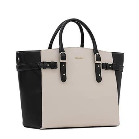 Miraggio Rosalind Tote Handbag for Women with Detachable Sling Strap & Top Handles