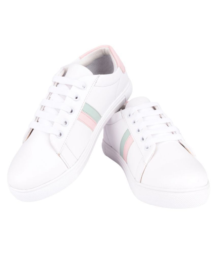 White Casual Shoes For Women’s – Buzz Shop