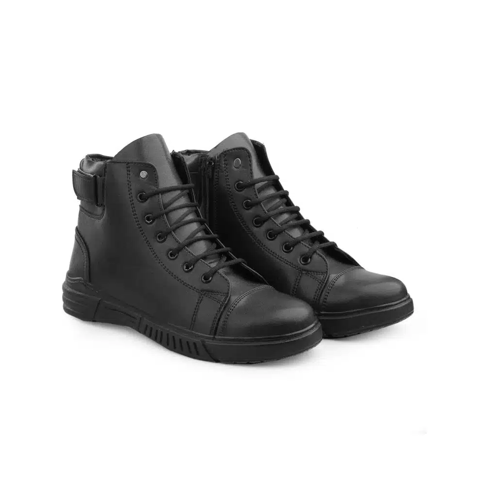Black Sneakers Sports Shoes For Men – Buzz Shop