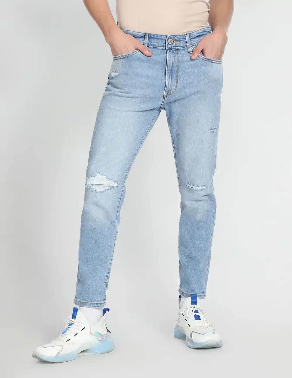 Slim Fit Whiskered Classic Vintage Jeans