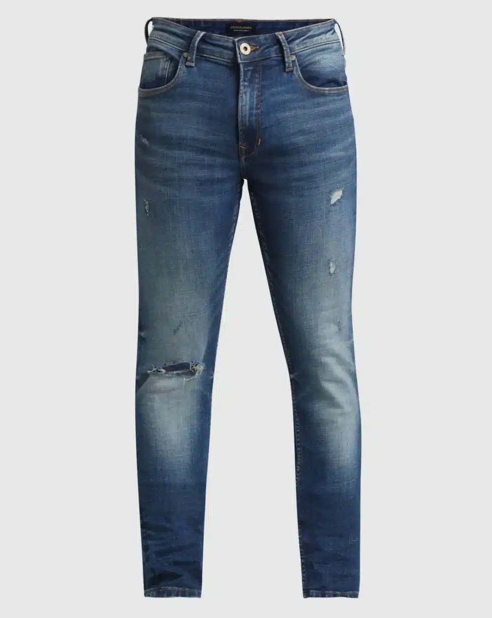 Dark Blue Low Rise Ben Skinny Jeans - Image 7