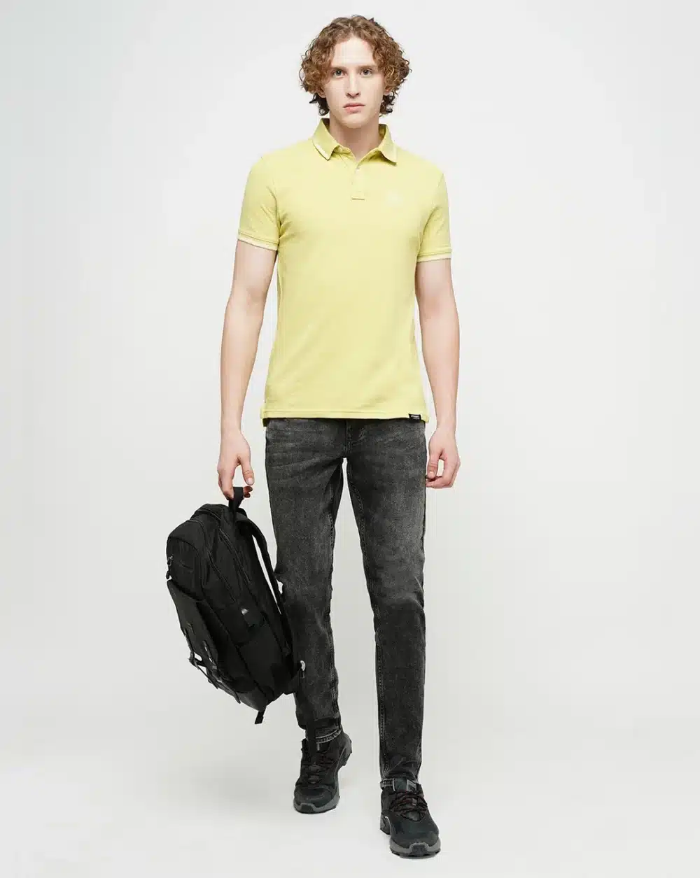 Grey Mid Rise Washed Slim Fit Jeans - Image 6