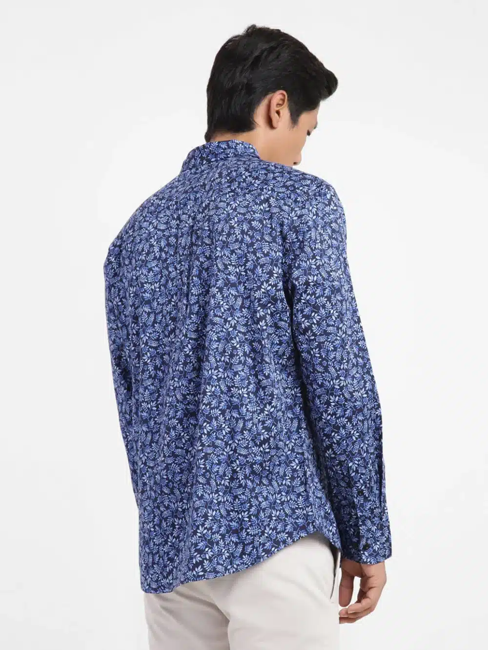 Men's All Over Print Spread Collar Shirt - Image 2