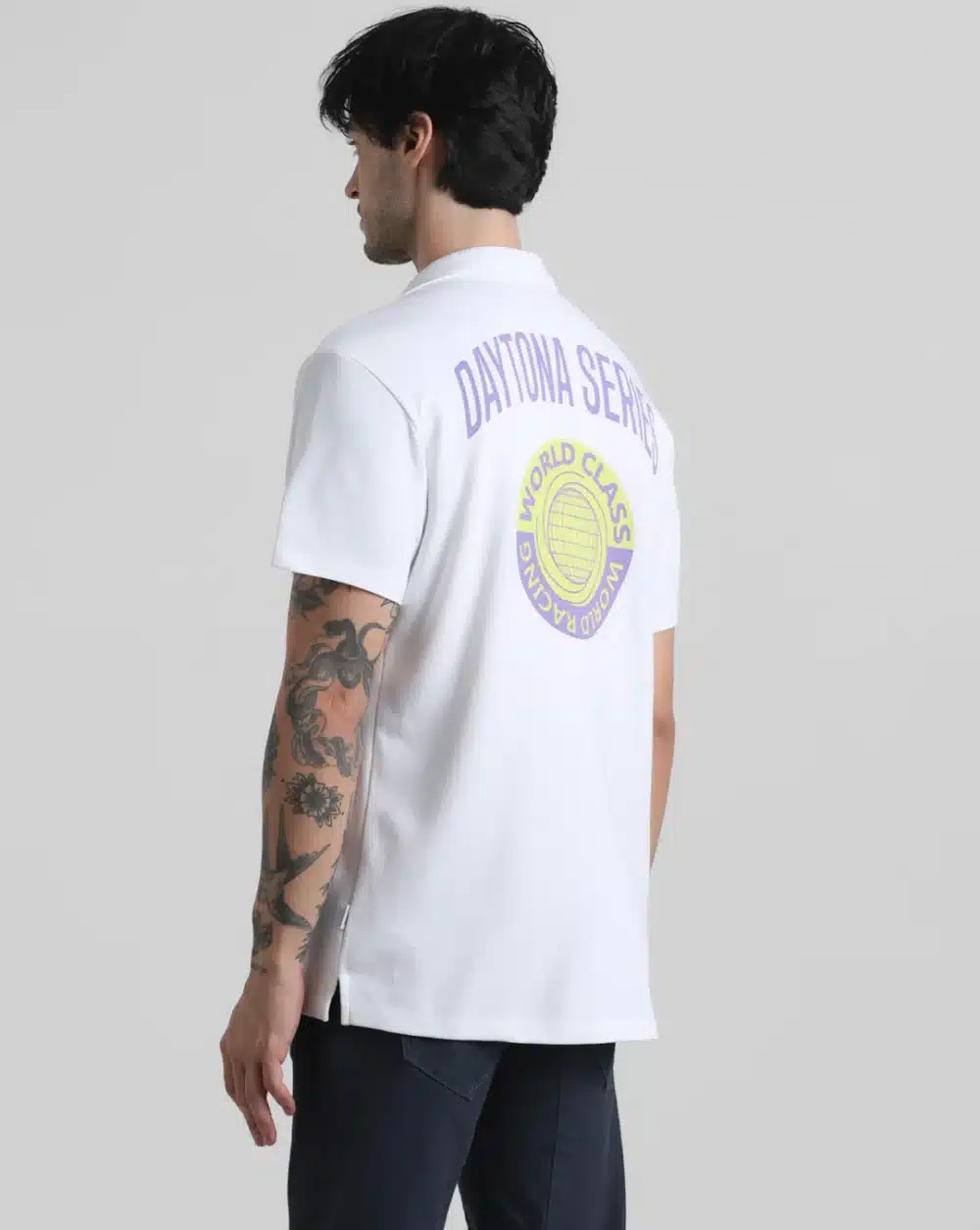 Urban Racers By White Short Sleeves Shirt - Image 4