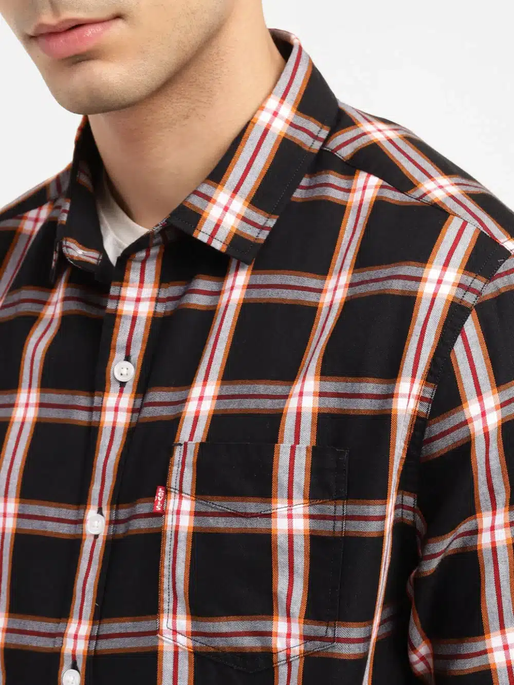 Men's Checkered Slim Fit Shirt - Image 5