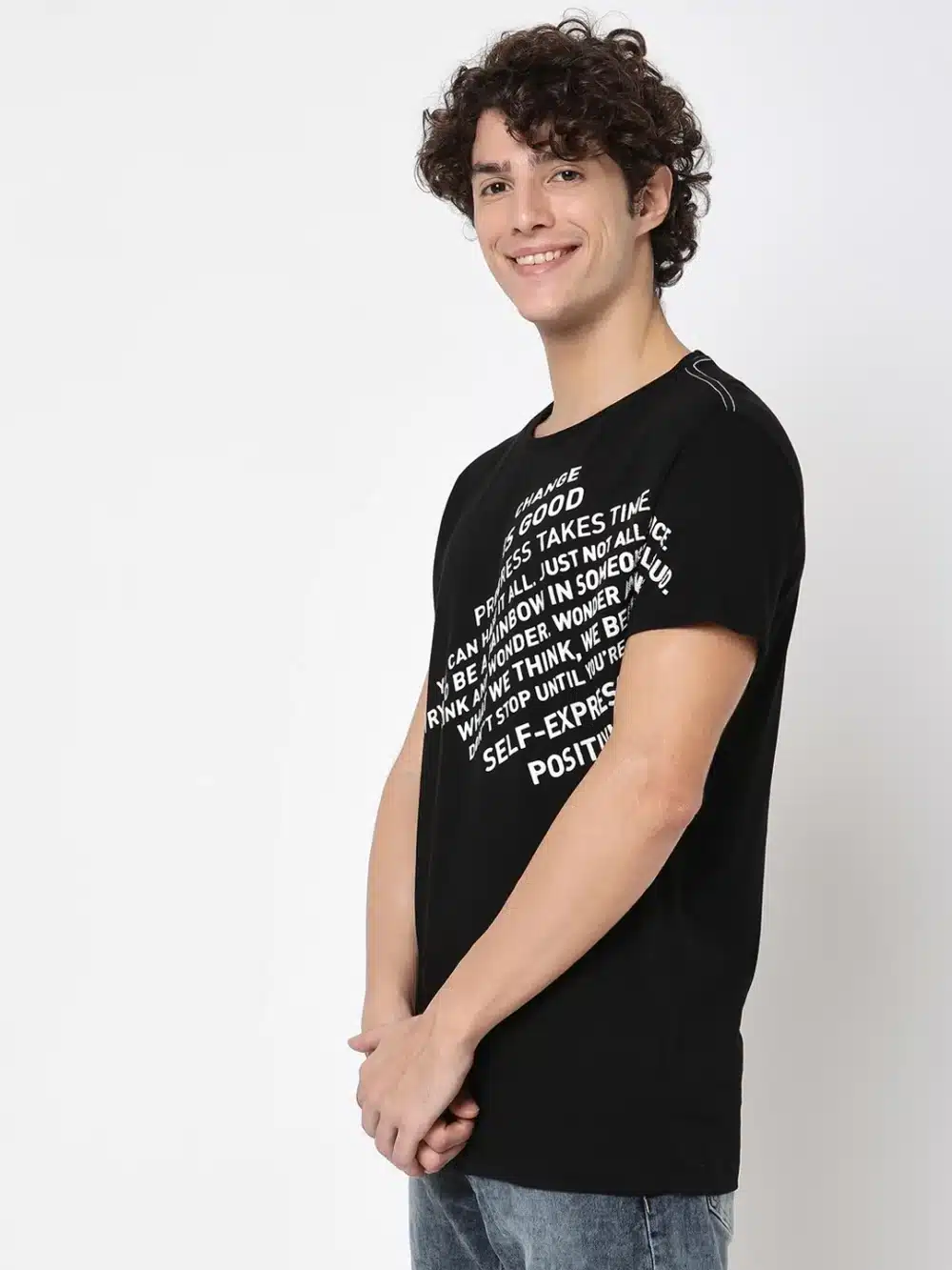 Men's Slip On Relaxed Fit T-Shirt - Image 2