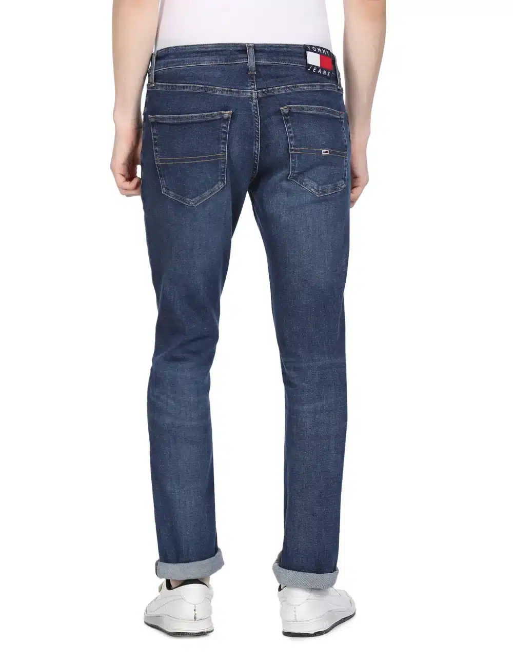 Men Blue Slim Fit Lightly Distressed Jeans - Image 5