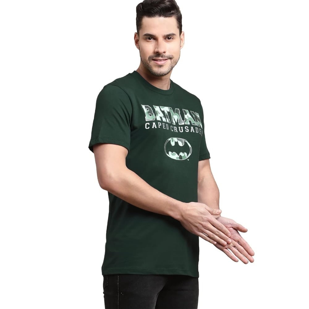 Perfect Regular Fit Casual Printed Half Sleeve Tshirt For Men - Image 4