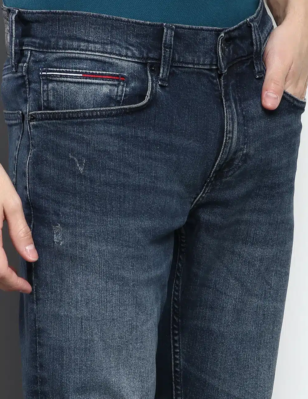 Rinsed Scanton Slim Fit Jeans - Image 7