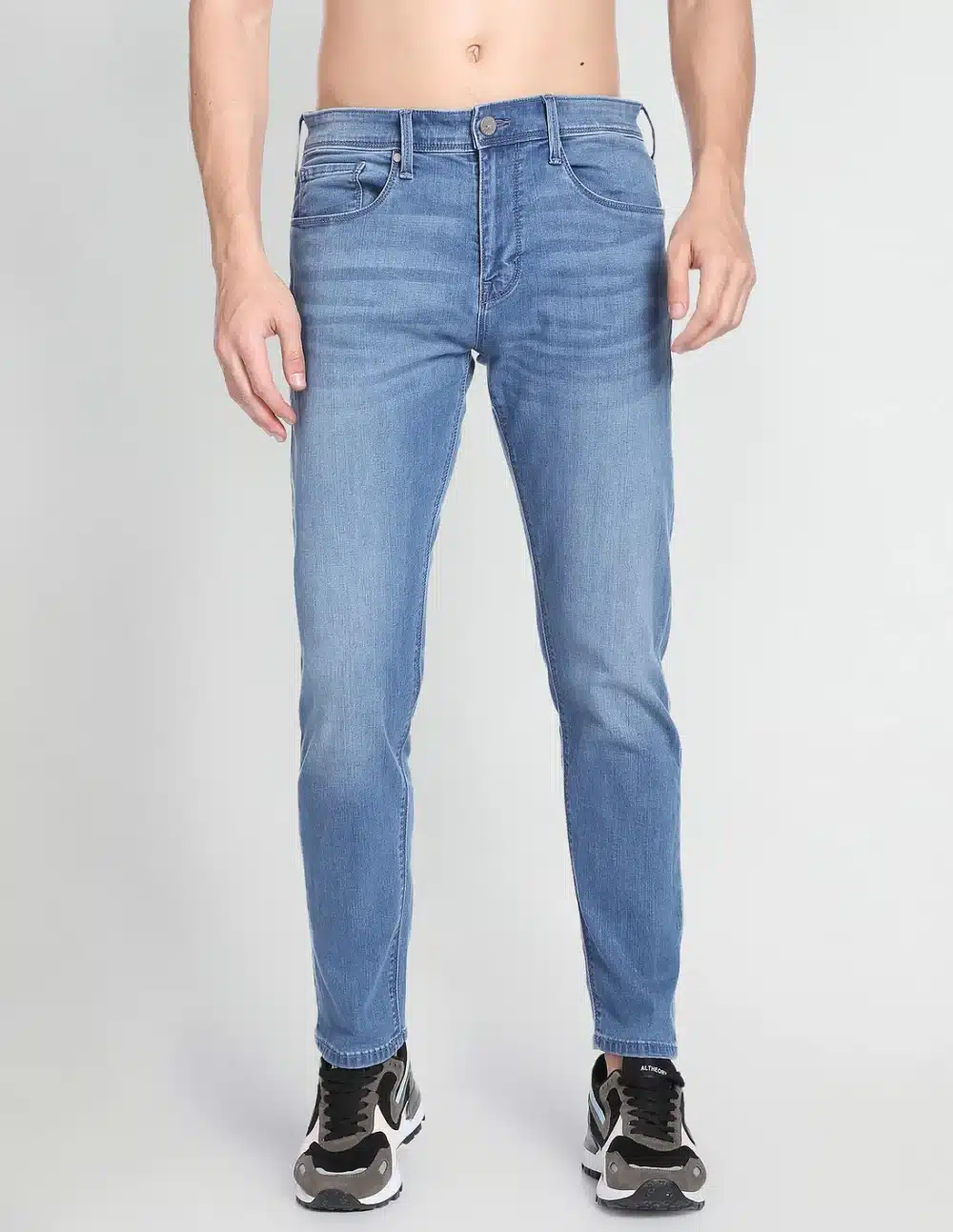 Mid Rise Slim Tapered Fit Jeans - Image 6