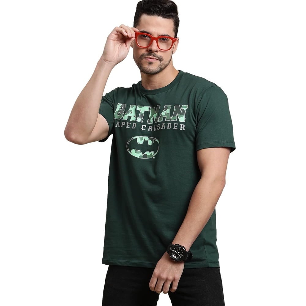 Perfect Regular Fit Casual Printed Half Sleeve Tshirt For Men