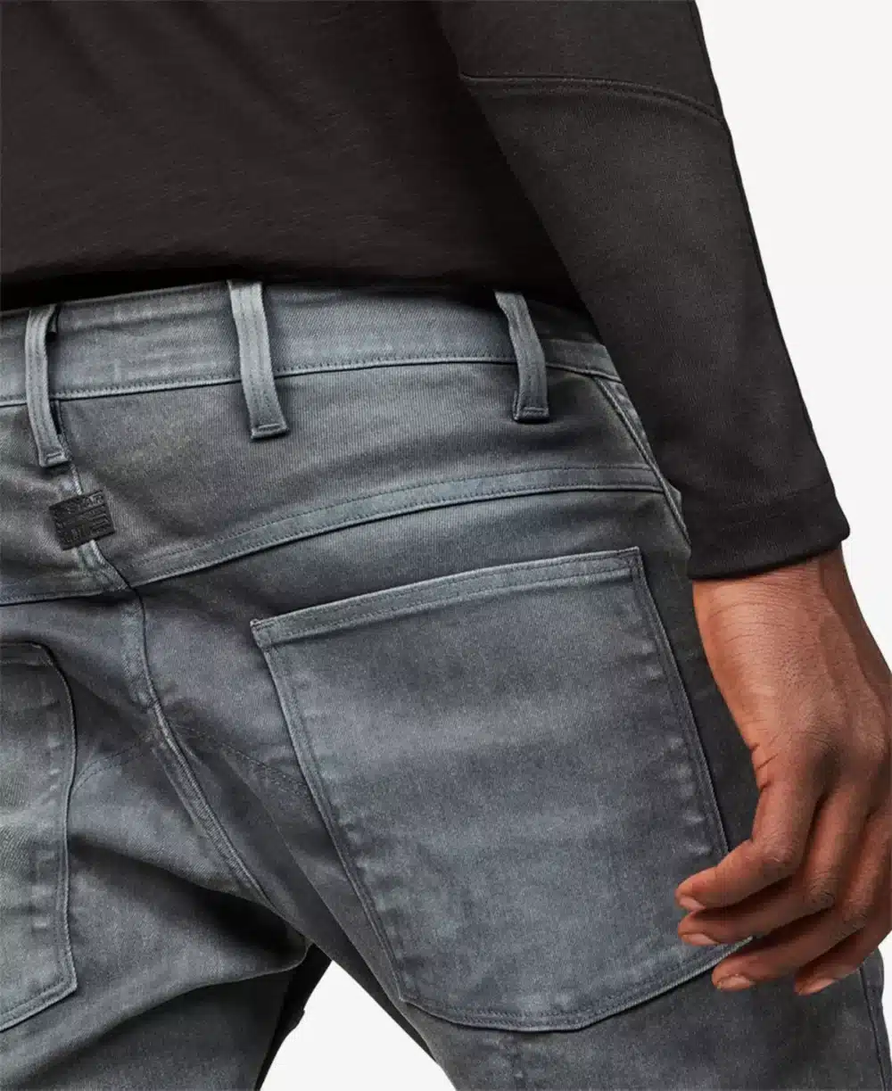 Men's Skinny Stretch Jeans - Image 4