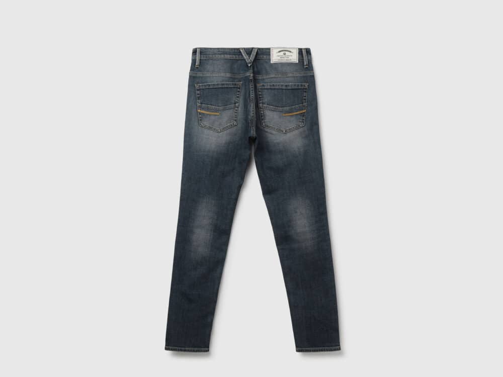 Men's Solid Low Crotch Jeans - Image 3