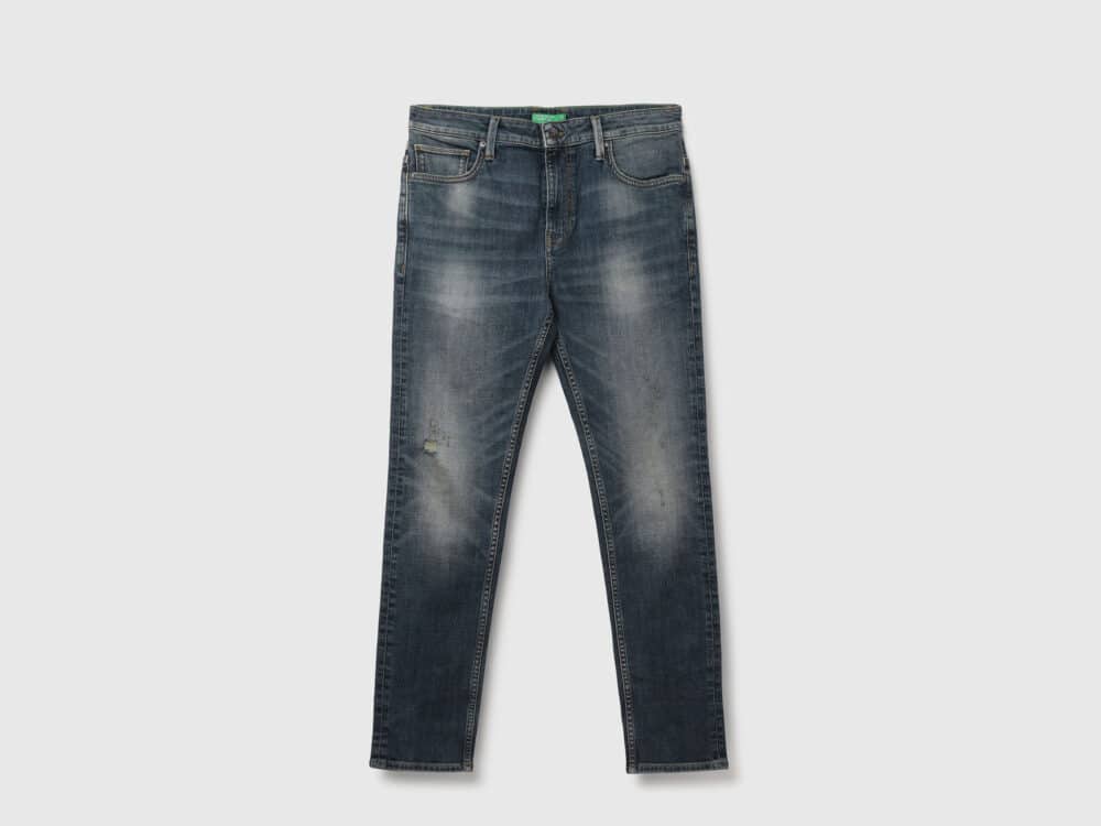 Men's Solid Low Crotch Jeans - Image 5