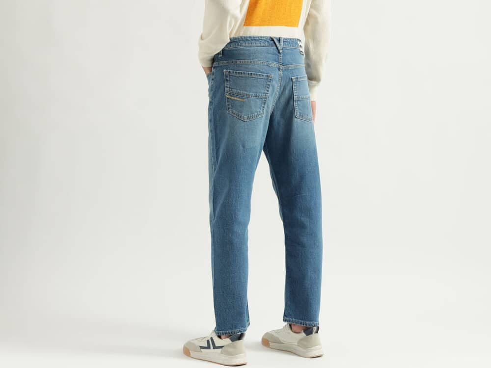 Men's Solid Anti Fit Jeans - Image 2