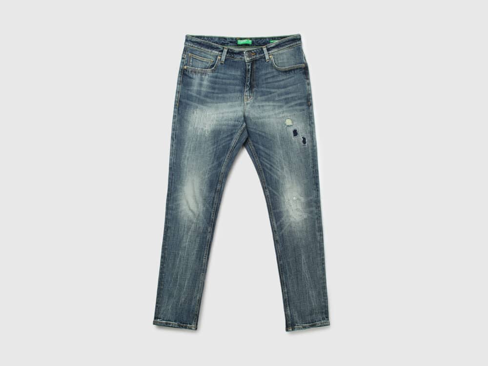 Men Solid Slim Tapered Fit Jeans - Image 6