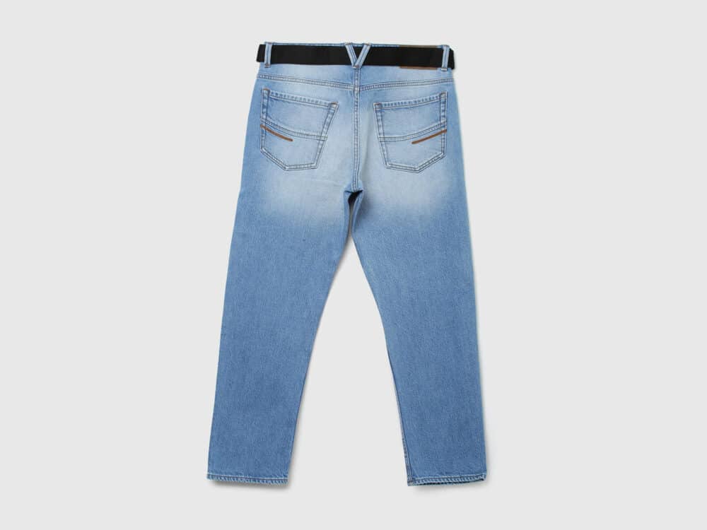 Men Solid Regular Fit Jeans - Image 3