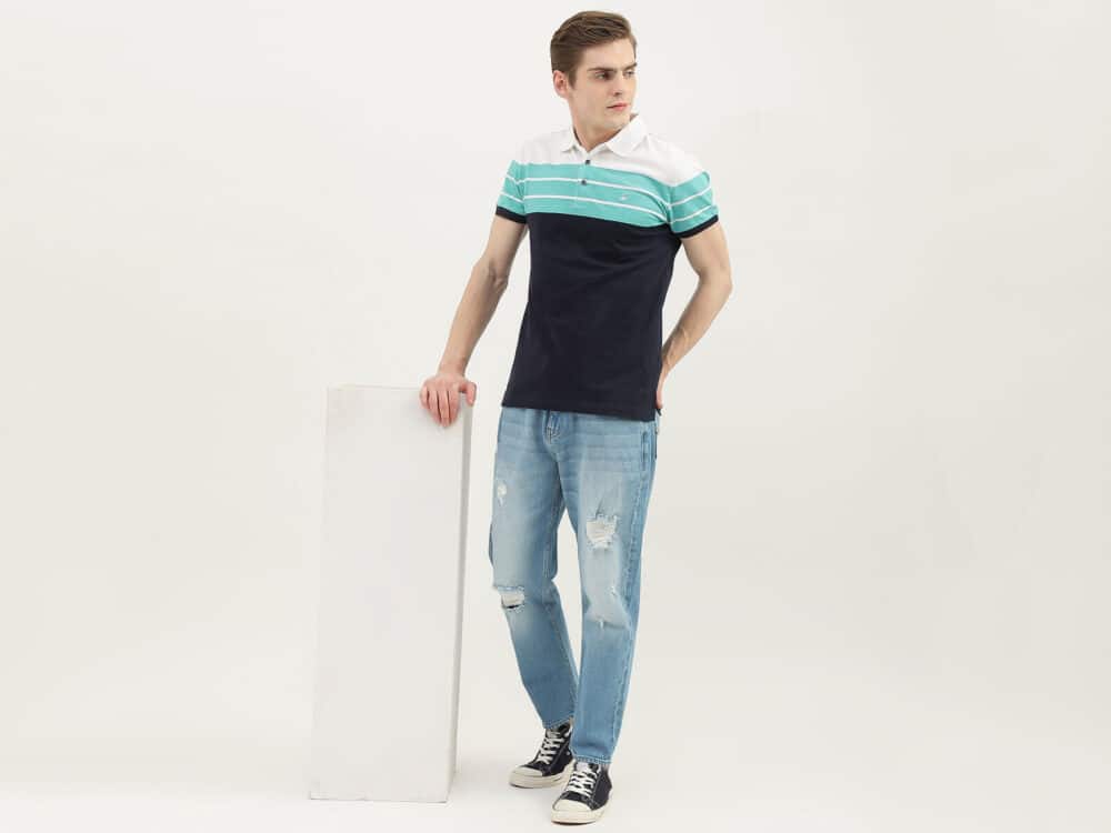 Men Solid Regular Fit Jeans - Image 7