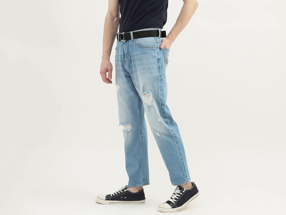 Men Solid Regular Fit Jeans - Image 8