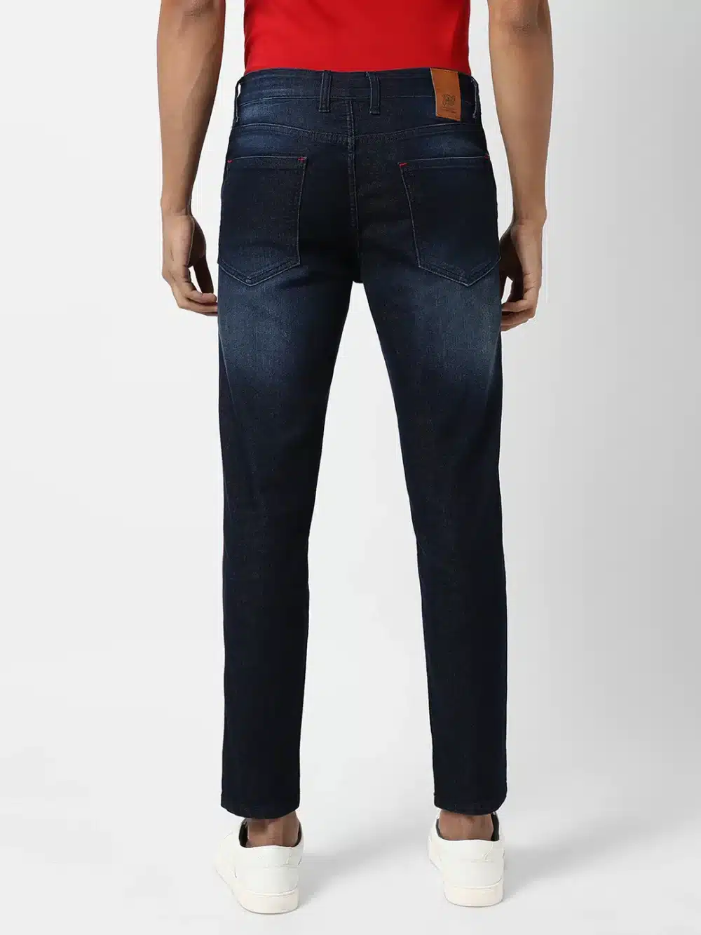 Dark-Washed Denim Jeans - Image 4