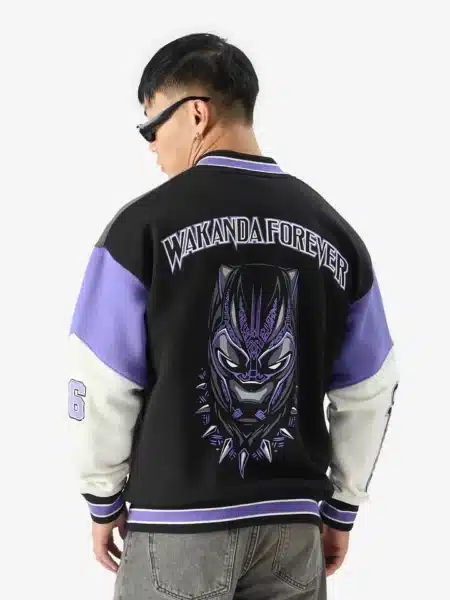 Black Panther The King Varsity Jackets