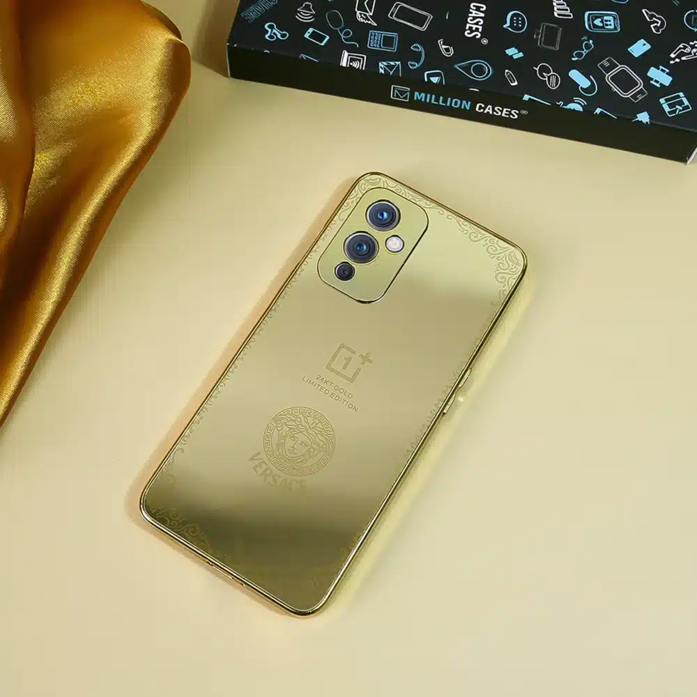 Crafted Gold Versace Luxurious Camera Protective Case For OnePlus - Image 3