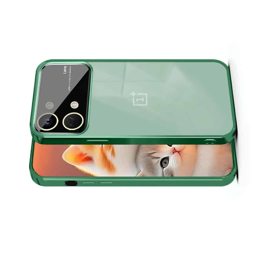 Luxury Transparent Silicone Back Cover For OnePlus - Image 2