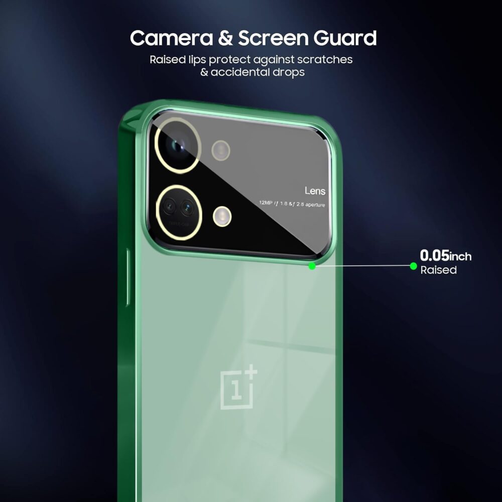 Luxury Transparent Silicone Back Cover For OnePlus - Image 3