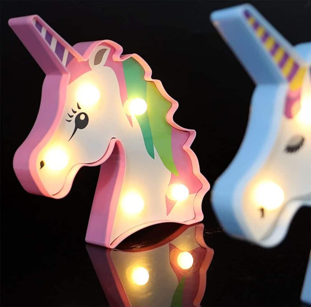 3D Multicolor Unicorn Shaped Neon LED Light - Image 4