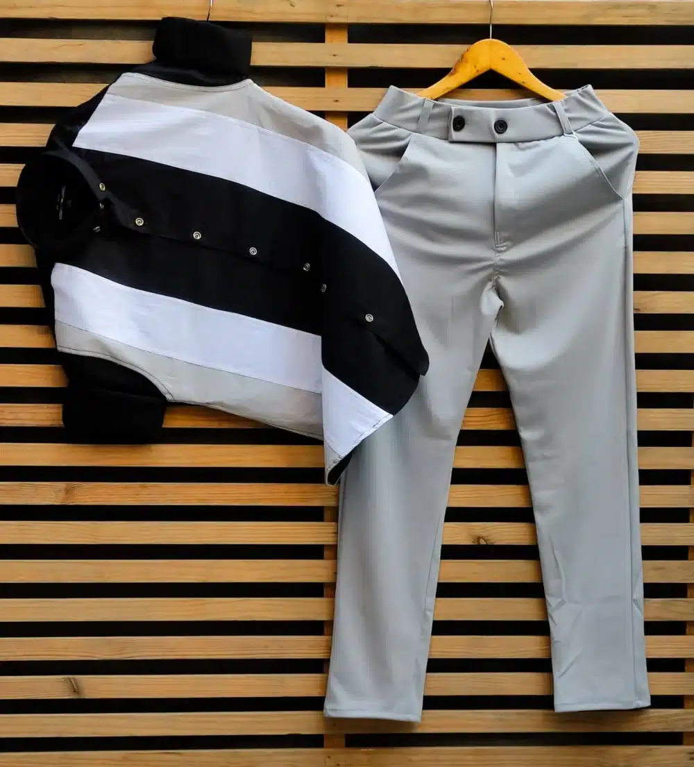 Men’s Party Wear Pant Shirt Combo